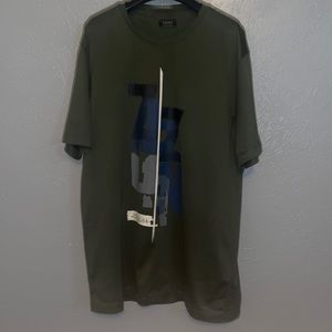 Z Zegna green T-shirt size Large